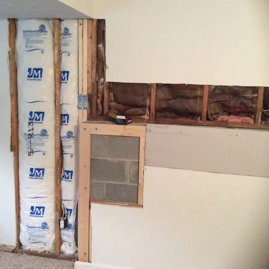 Wall insulation replacement during Odor Removal & Deodorization in North Bend